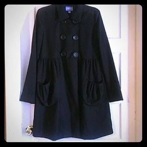 Vera Wang double-breasted, lined ladies jacket